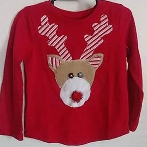 Size 3t Custom Rudolph shirt unisex